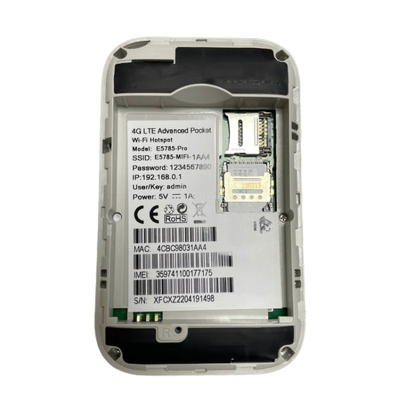 E5785-PRO Eurasian Edition 4G Mobile WIFI Pocket Hotspot LCD Sim Card Router