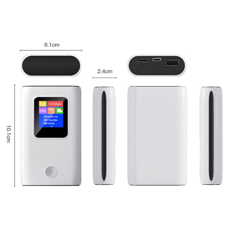 MF905C EU 4G LTE WIFI Router Portable 6000mAh Charging Treasure Wireless Hotspot 150Mbps Pocket Mobile Modem