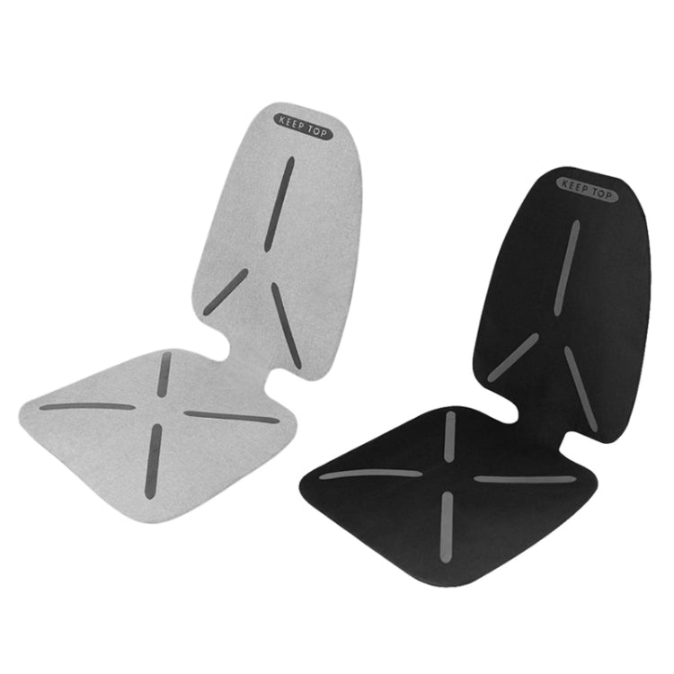 KEEP TOP Car Child Safety Seat Anti-Slip Thickened Anti-Wear Protective Pad(Black)