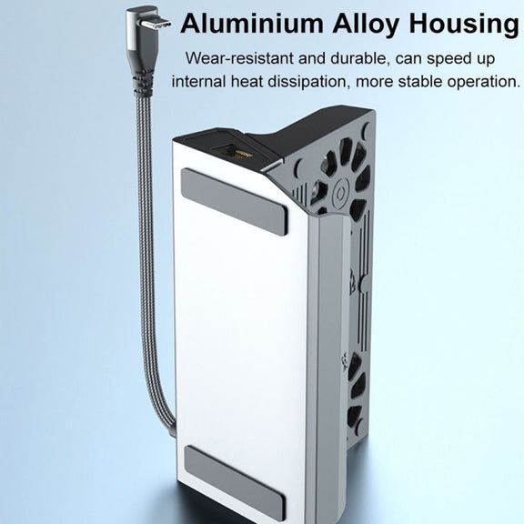 6 -in -1 For ASUS ROG Ally 100W PD Charging Game Console Stand Multifunctional USB 3.0 Docking Station