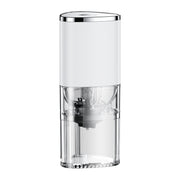 Coffee Electric Grinder Magnetic Snap-on Stainless Steel Blades Kitchen Gadgets(White)