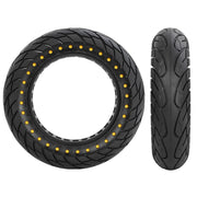 For Ninebot MAX G30 Electric Scooter 10x2.5 Inflatable Honeycomb Solid Run-flat Tire(44mm Slot Blue)