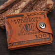 Retro Dollar Pattern Magnetic Buckle Multi-card Slot Wallet(Coffee) - Wallets by PMC TechLife | Online Shopping South Africa | PMC TechLife