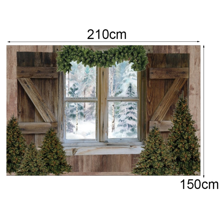 2.1 X 1.5m Holiday Party Photography Backdrop Christmas Decoration Hanging Cloth, Style: SD-776