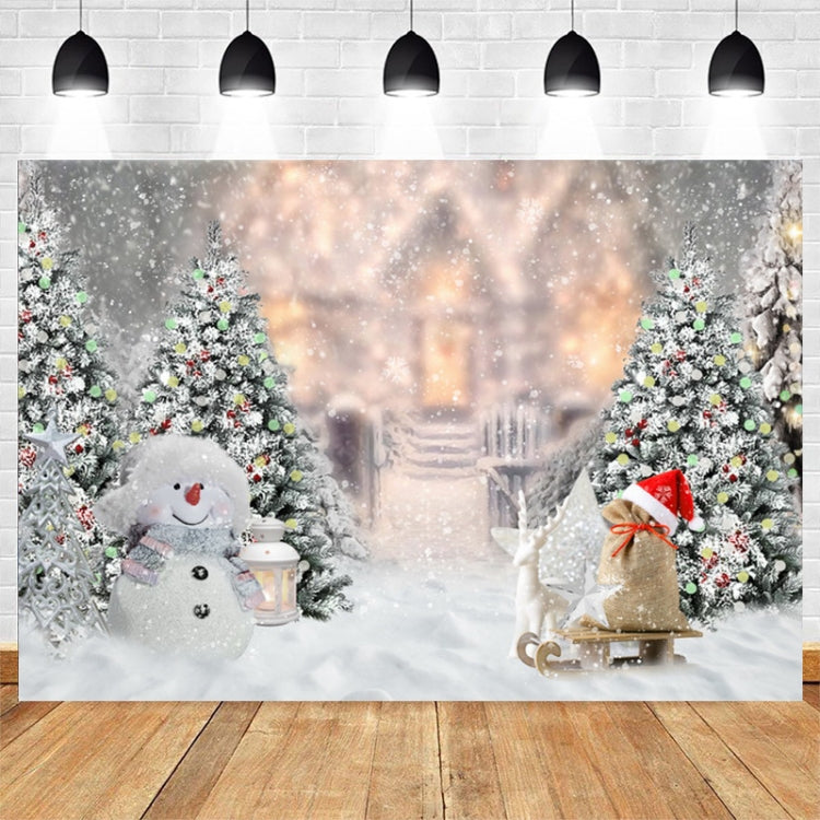 2.1 X 1.5m Holiday Party Photography Backdrop Christmas Decoration Hanging Cloth, Style: SD-779