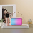 Portable RGB Lighting Effect Bluetooth Speaker Home Mini Karaoke Audio, Style: Single Microphone+Speaker(Pink) - Microphone by PMC TechLife | Online Shopping South Africa | PMC TechLife | Buy Now Pay Later Mobicred