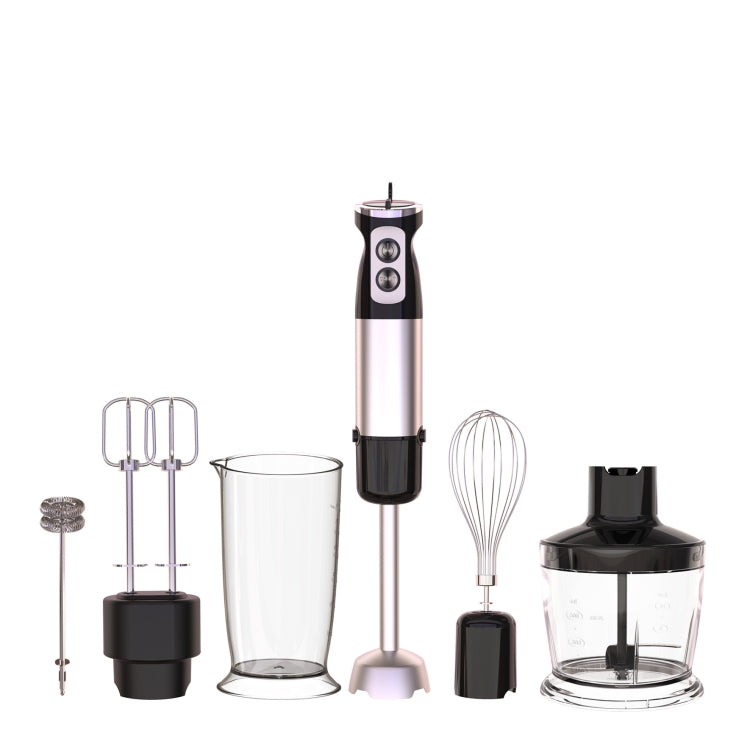6-in-1 600W Multifunctional  Electric Blender Stainless Steel Food Cooking Stick EU Plug