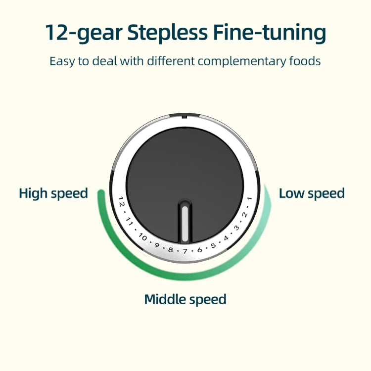 6-in-1 600W Multifunctional  Electric Blender Stainless Steel Food Cooking Stick US Plug