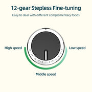6-in-1 600W Multifunctional  Electric Blender Stainless Steel Food Cooking Stick US Plug
