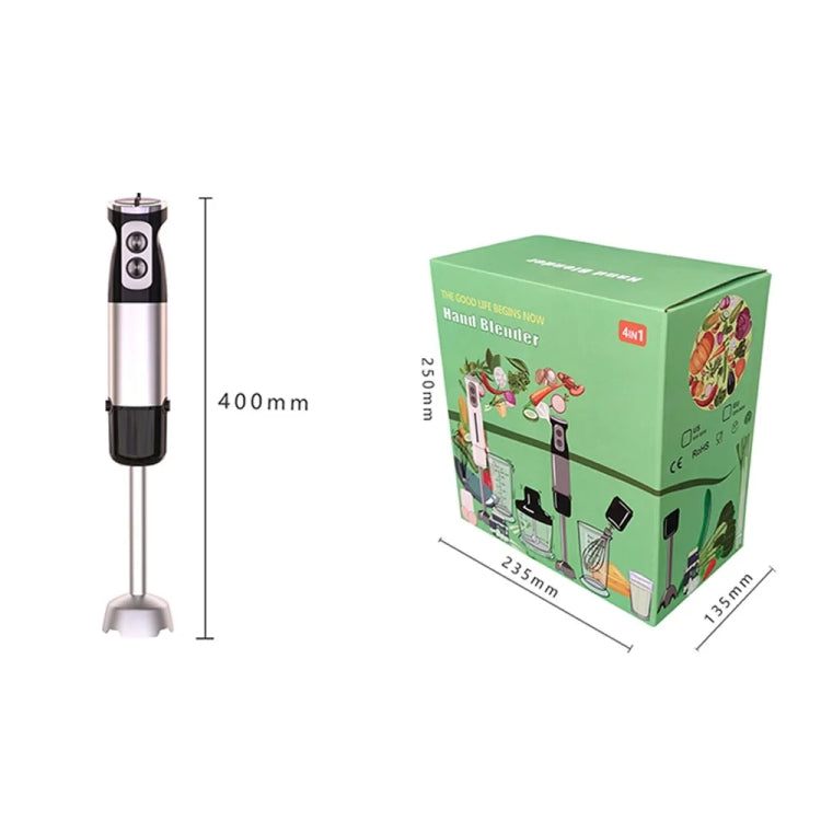 6-in-1 600W Multifunctional  Electric Blender Stainless Steel Food Cooking Stick EU Plug