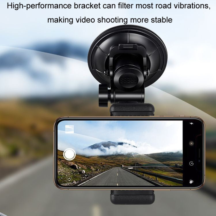 Car Suction Cup Mobile Phone Navigation Live Broadcast Shooting Bracket, Specification: With Bluetooth