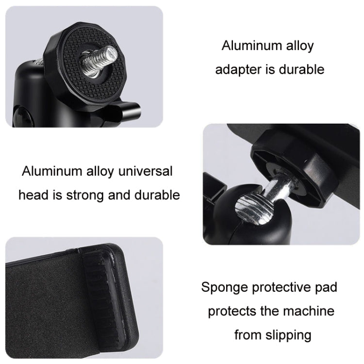 Car Suction Cup Mobile Phone Navigation Live Broadcast Shooting Bracket, Specification: Without Bluetooth