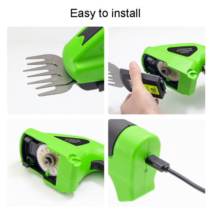 HILDA 3 In 1 Motorized Fence Trimmer Li-Ion Pruning Tools, Voltage: 3.6V