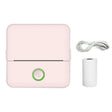 X6 200DPI Student Homework Printer Bluetooth Inkless Pocket Printer Pink Printer Paper x1 - free shipping - PMC TechLife - Order now!