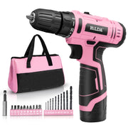 HILDA 12V Cordless Impact Drill Electrical Screwdriver, Plug: EU Plug