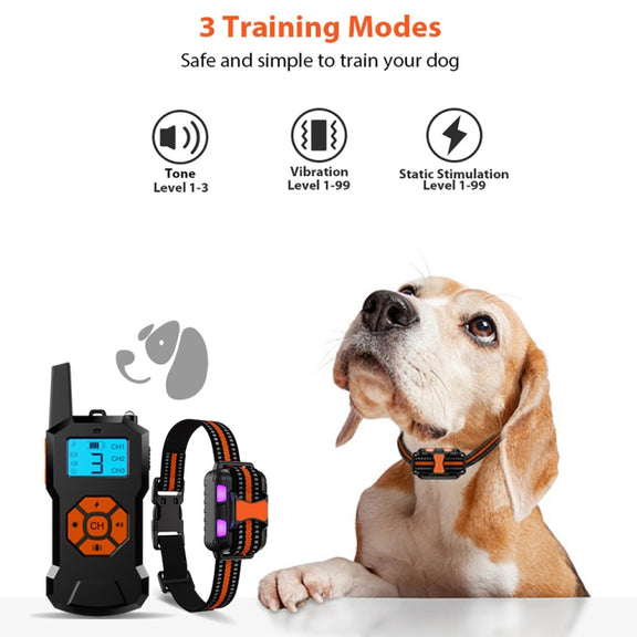 Electronic Remote Control Dog Training Device Pet Training Shock Collar, Specification: Receiver