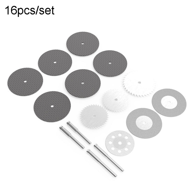 HILDA 16pcs /Set Cutting Angle Mill Accessories Grinding Accessories Set