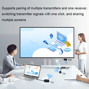 PWAY DT248W-H 30m Wireless HD Screen Projector Office Conference Screen Sharing Device(Type-C Interface)