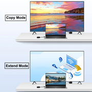 PWAY DT248W-H 30m Wireless HD Screen Projector Office Conference Screen Sharing Device(Type-C Interface)