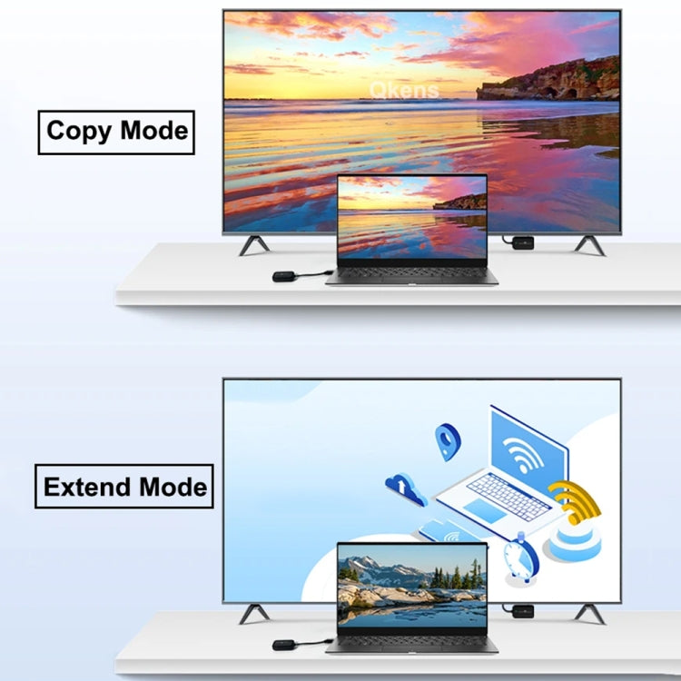 PWAY DT248W-H 30m Wireless HD Screen Projector Office Conference Screen Sharing Device(HDMI Interface)