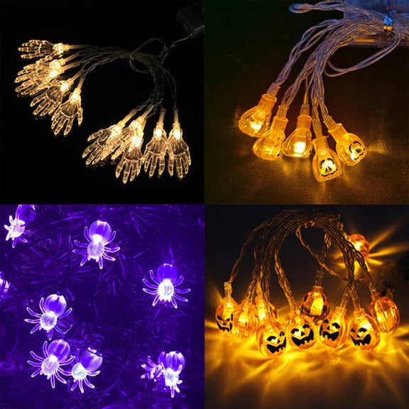 Colorful 3m 20LEDs Halloween LED Cartoon Atmosphere Decorative Light String(Conventional Pumpkin)