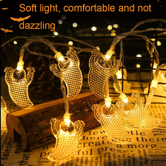 Colorful 3m 20LEDs Halloween LED Cartoon Atmosphere Decorative Light String(Conventional Pumpkin)