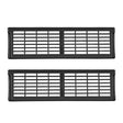 For Tesla Model Y 1pair Car Under-seat Vent Protection Cover Decoration Accessories - Air Conditioning System by PMC TechLife | Online Shopping South Africa | PMC TechLife | Buy Now Pay Later Mobicred