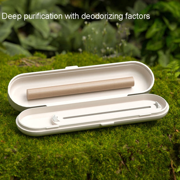 Pet Deodorizing Aroma Odorless Solid Diffuser Box With 1 Diffuser Stick(Green)