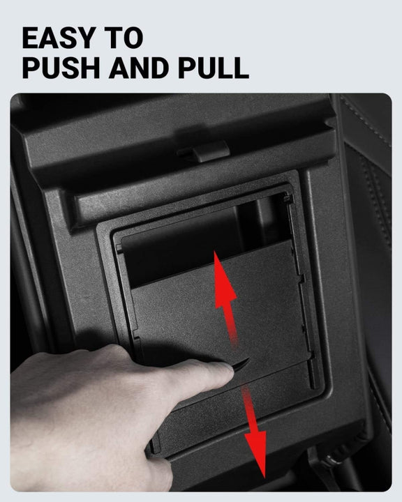 For Tesla Model Y / 3  Armrest Hidden Storage Box Central Control Storage Box