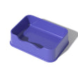 Open Litter Pan Large Capacity Plastic Pet Kennel, Model: Square Purple - Beds by PMC TechLife | Online Shopping South Africa | PMC TechLife | Buy Now Pay Later Mobicred