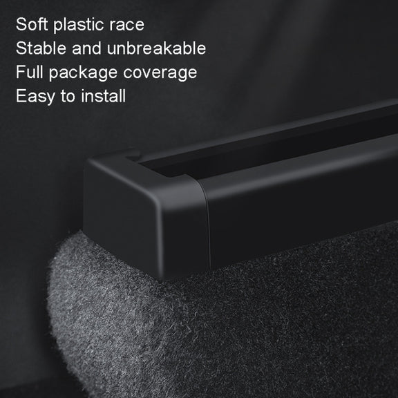 4pcs /Set For Tesla Model Y / 3 Seat Slide Anti Kick Plug Pulley Protective Cover Interior Modification Accessories