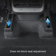 4pcs /Set For Tesla Model Y / 3 Seat Slide Anti Kick Plug Pulley Protective Cover Interior Modification Accessories