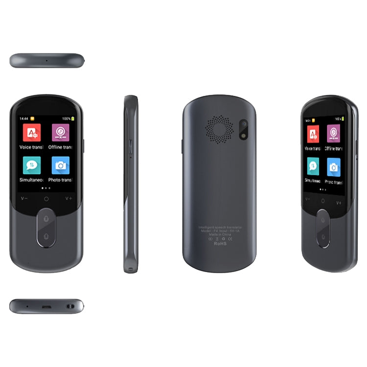 2.88-inch HD Screen WiFi Translator 139 Languages Voice Translator Photo Recording Translator Pen(White)