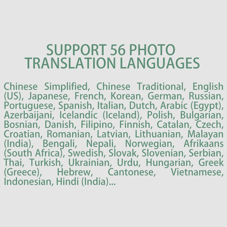 2.88-inch HD Screen WiFi Translator 139 Languages Voice Translator Photo Recording Translator Pen(White)