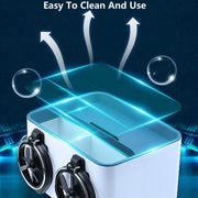 Car Multifunctional Water Cup Holder Armrest Box Paper Box(Gray)