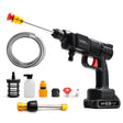 HILDA 21V High Pressure Water Torch Lithium Car Washer Plastic Package, Model: US Plug + 1 Battery - free shipping - PMC TechLife - Order now!