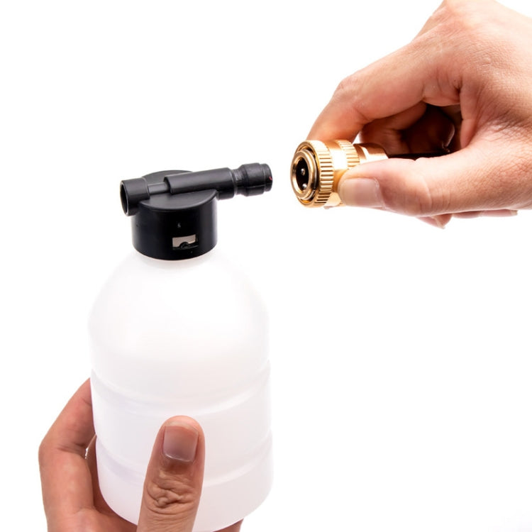 HILDA 21V High Pressure Water Torch Lithium Car Washer Plastic Package, Model: UK Plug + 1 Battery