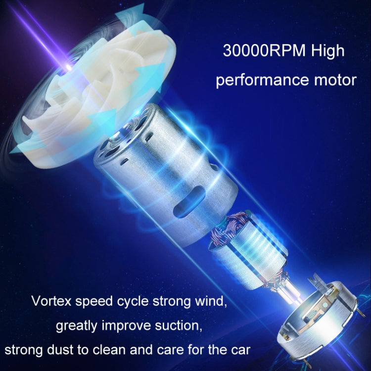 Powerful Portable Car Handheld Vacuum Cleaner, Specification: Wired
