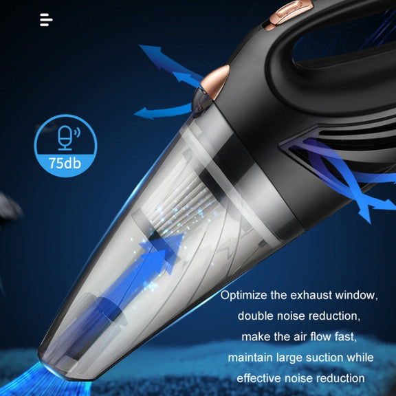 Powerful Portable Car Handheld Vacuum Cleaner, Specification: Wired
