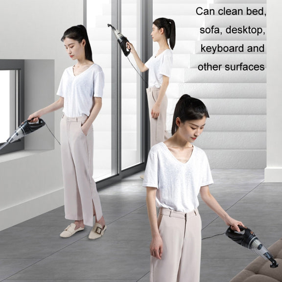 Powerful Portable Car Handheld Vacuum Cleaner, Specification: Wired