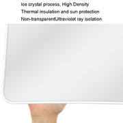 2pcs /Set For Tesla Model Y Ice Crystal Sunshade Car Roof Front And Rear Sunroof Shade(Black)