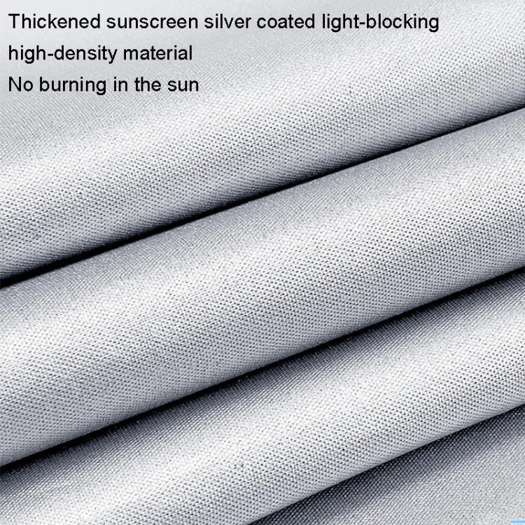 2pcs /Set For Tesla Model Y Ice Crystal Sunshade Car Roof Front And Rear Sunroof Shade(Black)