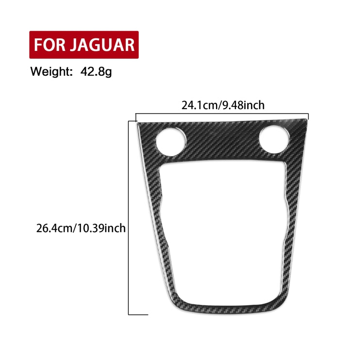 For Jaguar F-TYPE 2013+ Left And Right Drive Universal Gear Frame Sticker(Black)