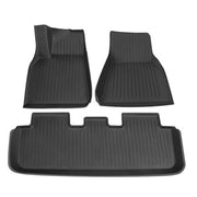 3pcs /Set For Tesla Model 3 TPE Injection Car Foot Mats Interior Accessories
