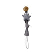 Animal Head Pacifier Chain Newborn Pacifier Clip, Style: Gray Star - Cups & Silicone Nipple by PMC TechLife | Online Shopping South Africa | PMC TechLife | Buy Now Pay Later Mobicred