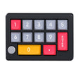 MKESPN 13 Keys RGB Multi-Function Macro Programming Mechanical Keypad Wired With Knob Keyboard(Black) - Mini Keyboard by MKESPN | Online Shopping South Africa | PMC TechLife | Buy Now Pay Later Mobicred