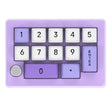 MKESPN 13 Keys RGB Multi-Function Macro Programming Mechanical Keypad Wired With Knob Keyboard(Light Purple) - Mini Keyboard by MKESPN | Online Shopping South Africa | PMC TechLife | Buy Now Pay Later Mobicred