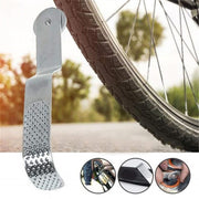 Bicycle File Inner Tube Repair Tool Universal for Electric Vehicles Motorcycles(Silver)