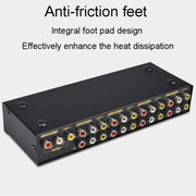 FJGEAR FJ-801AV Audio Video Switcher 8 In 1 Out CVBS Switcher