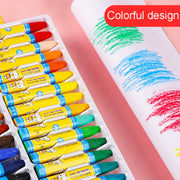 AIYO Washable Painting Crayons Childrens Oil Paint Stick Set, Specification: 36 Colors
